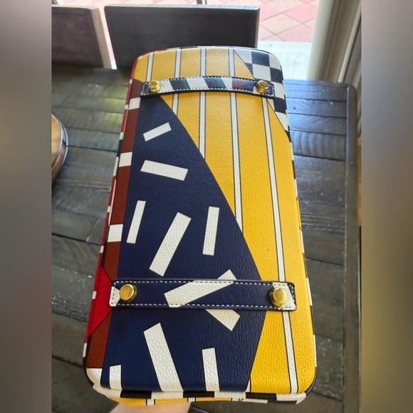 Colorful Geometric Women's Handbag, New - Picture 2 of 16